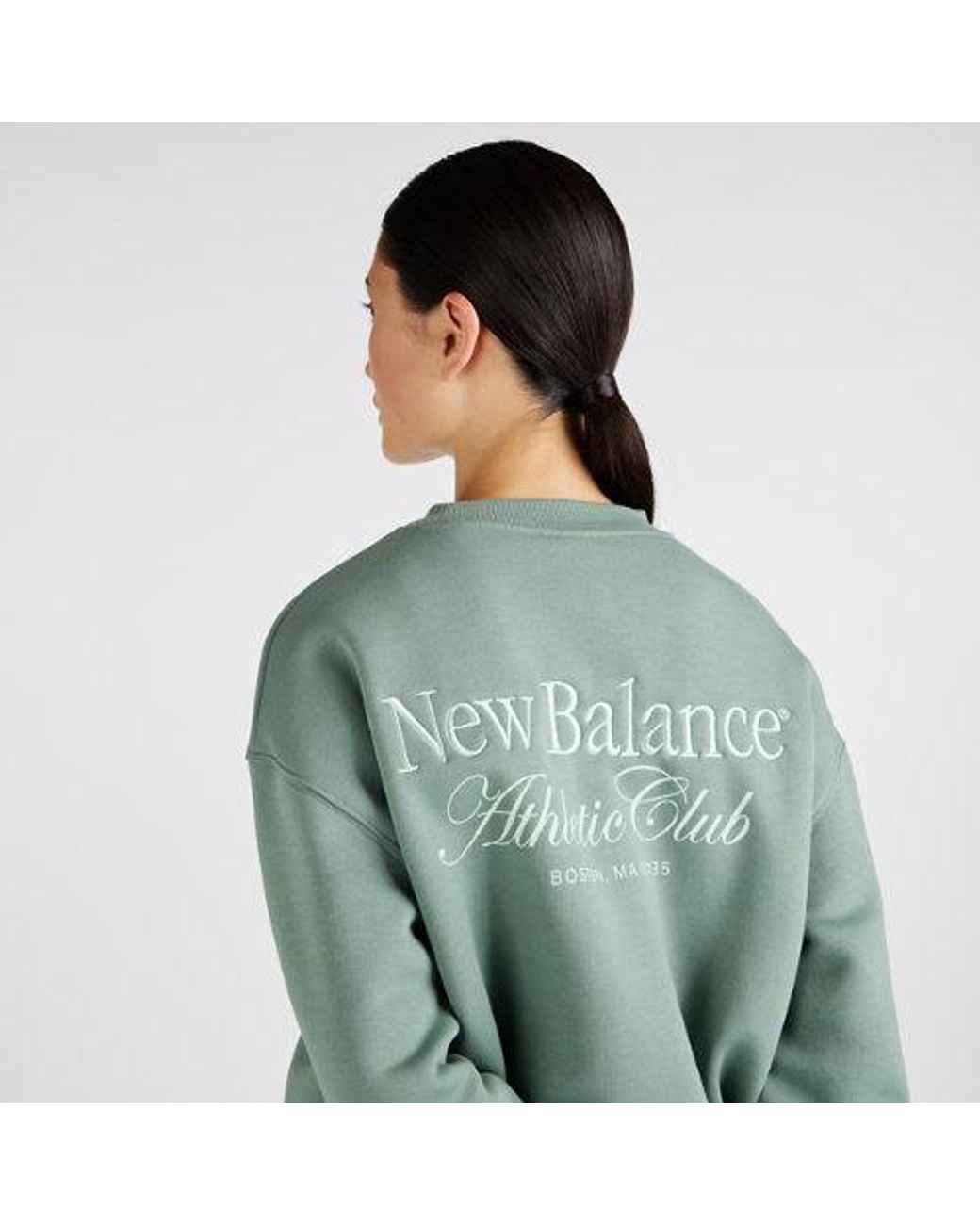 New Balance Green Athletics Club Crew