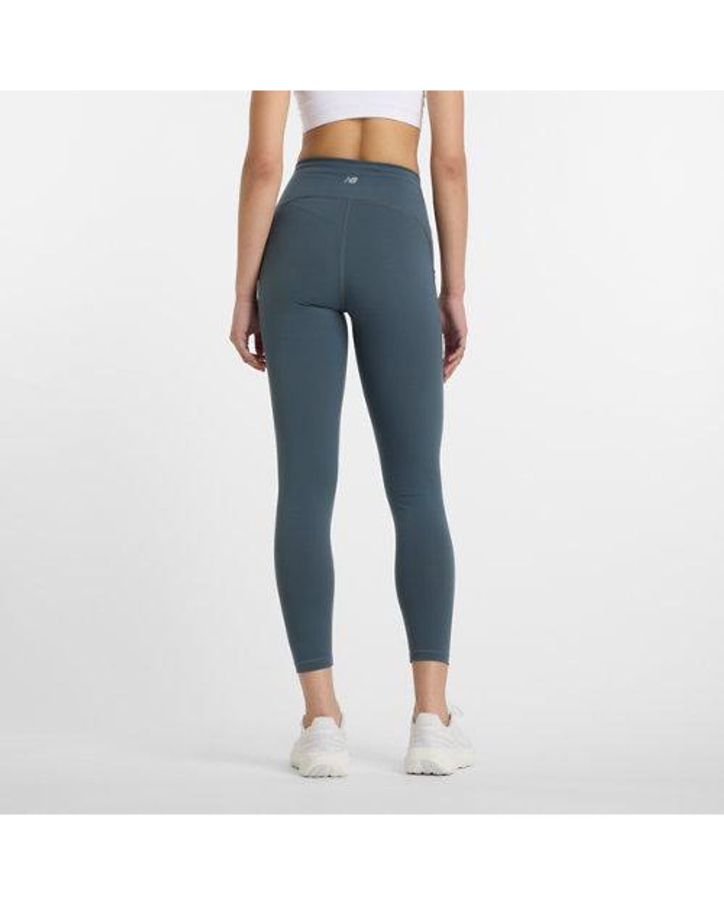 New Balance Blue Rc Pocket Legging 25"