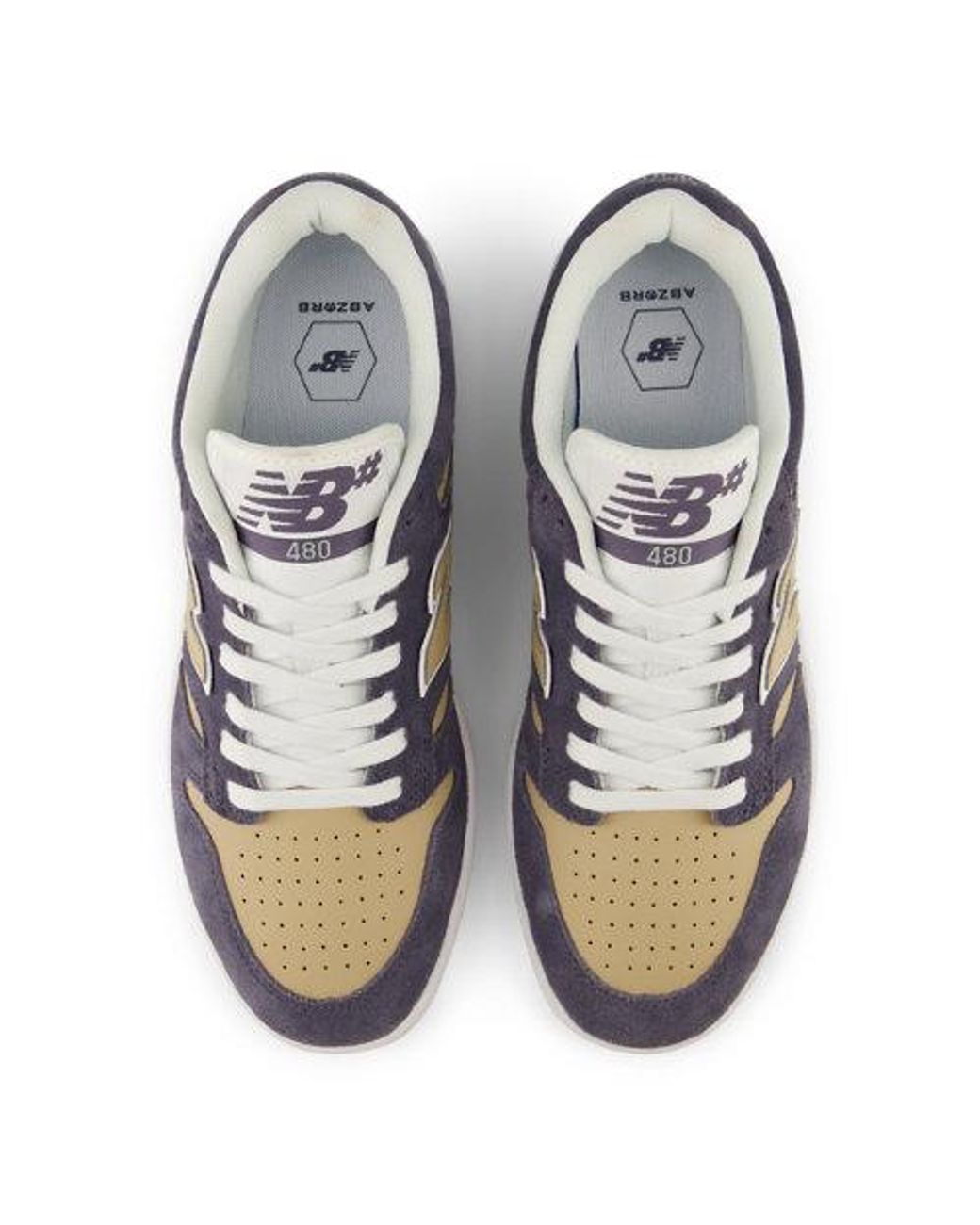 New Balance Blue Nb Numeric 480 Skateboarding Shoes