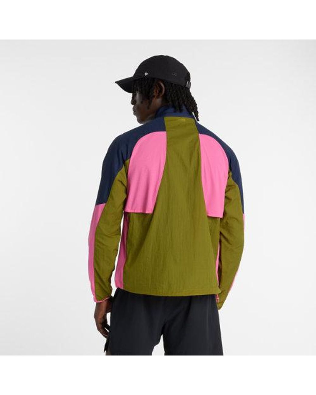 New Balance Green Rc Jacket for men