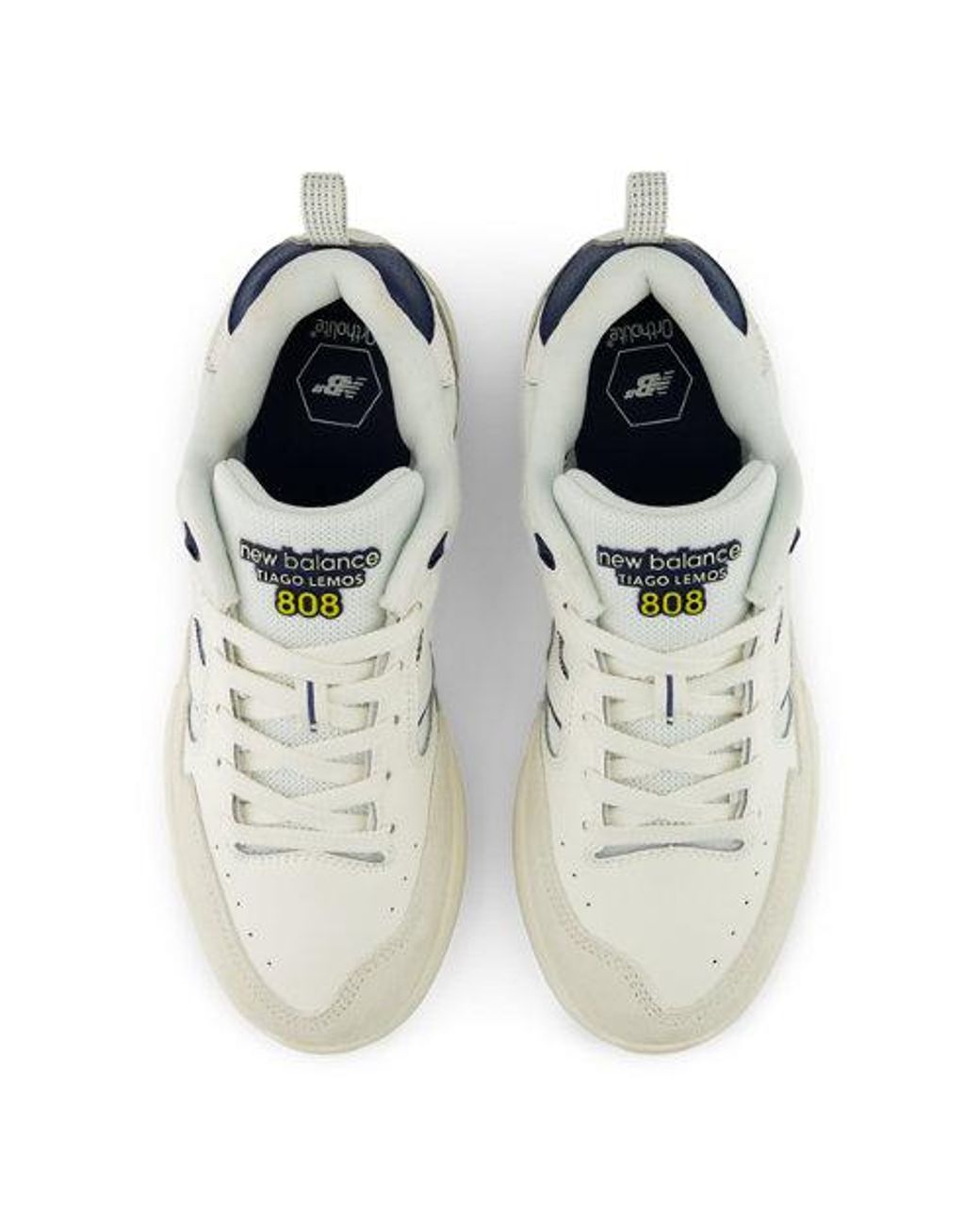 New Balance White Nb Numeric Tiago Lemos 808L