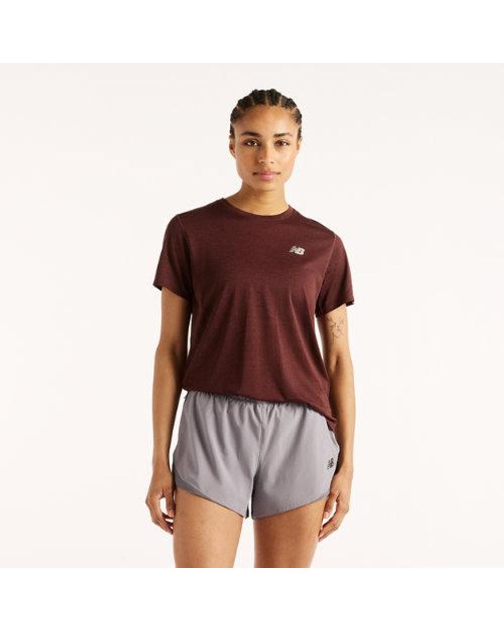 New Balance Brown Rc Essential T-Shirt
