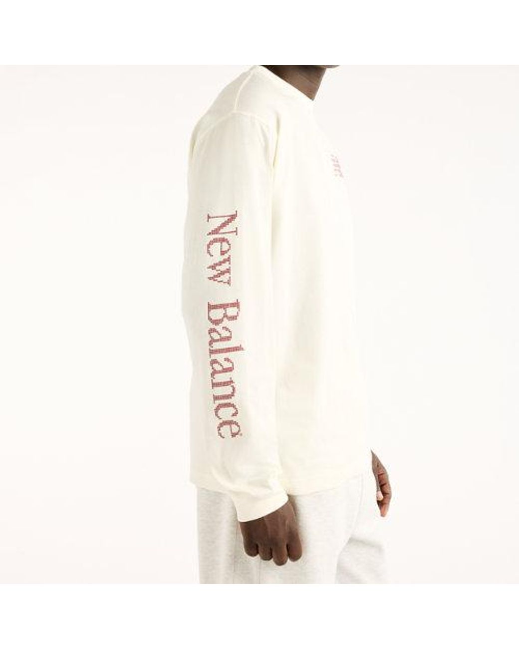 New Balance Natural Digitally Remastered Long Sleeve T-Shirt for men