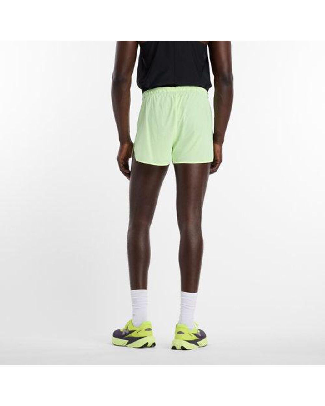 New Balance Black Rc Ultra Light Printed Short 3" for men