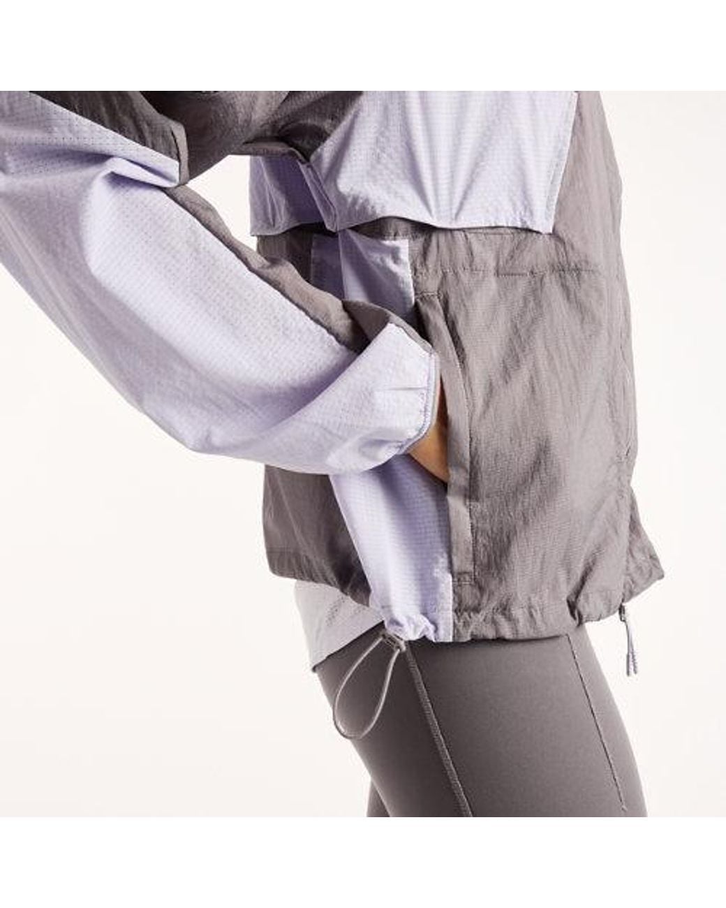 New Balance Gray Reflective Rc Jacket