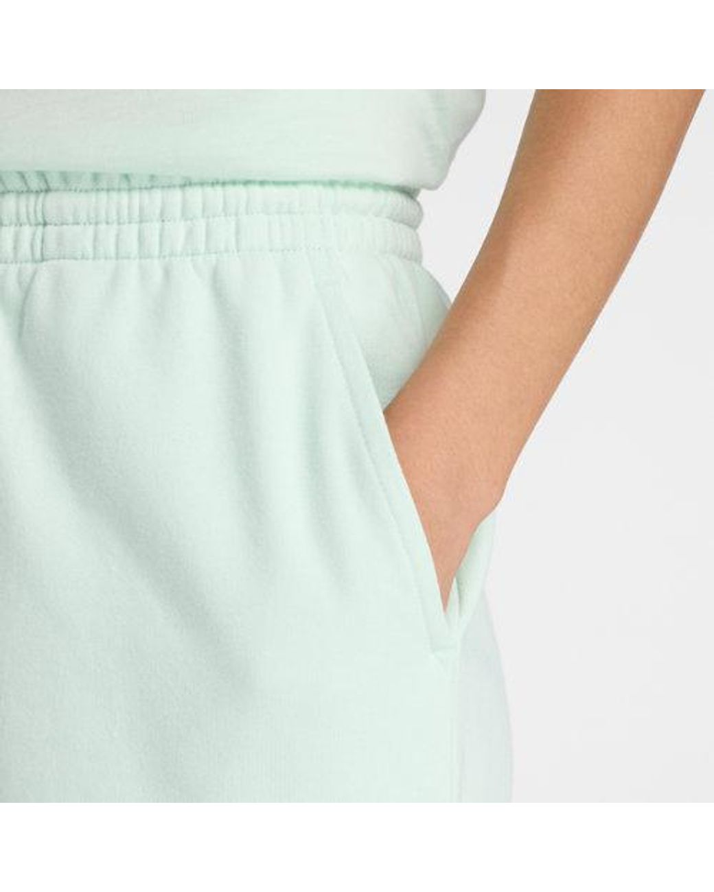 New Balance Green Sport Essentials French Terry Short