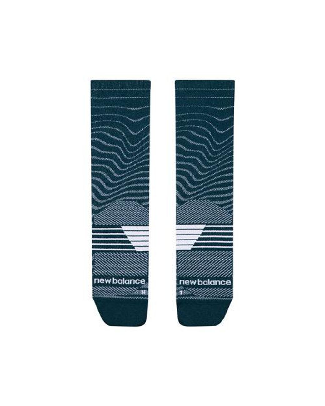 New Balance Blue Pro Run Crew Socks 1 Pair