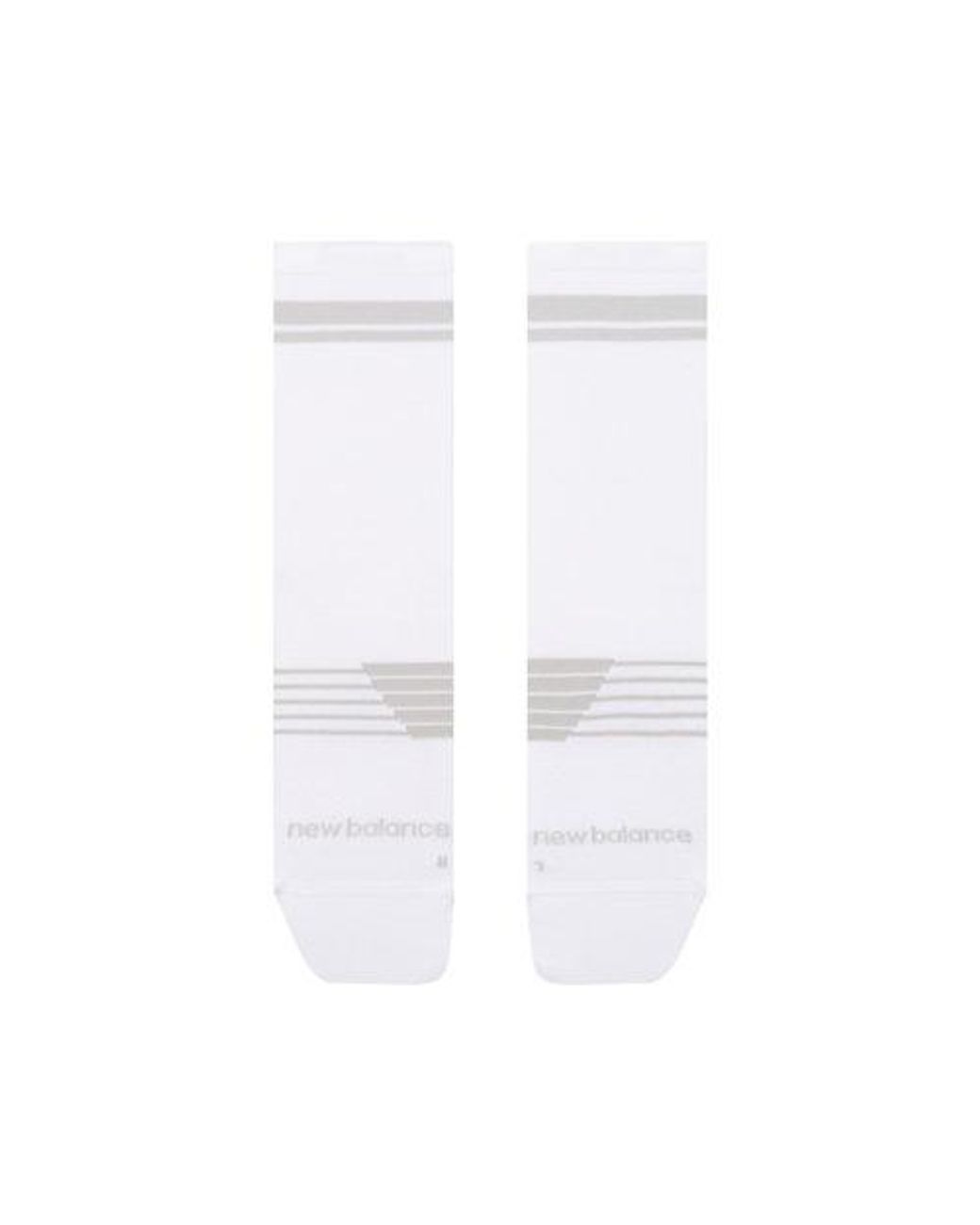 New Balance White Pro Run Crew Socks 1 Pair