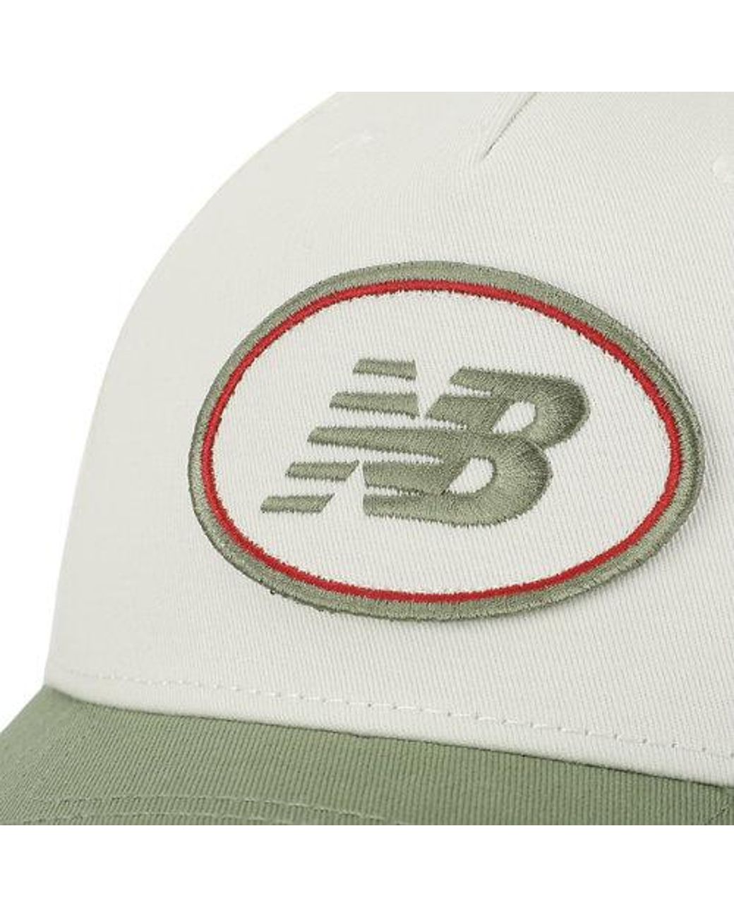 New Balance White 5 Panel A Frame