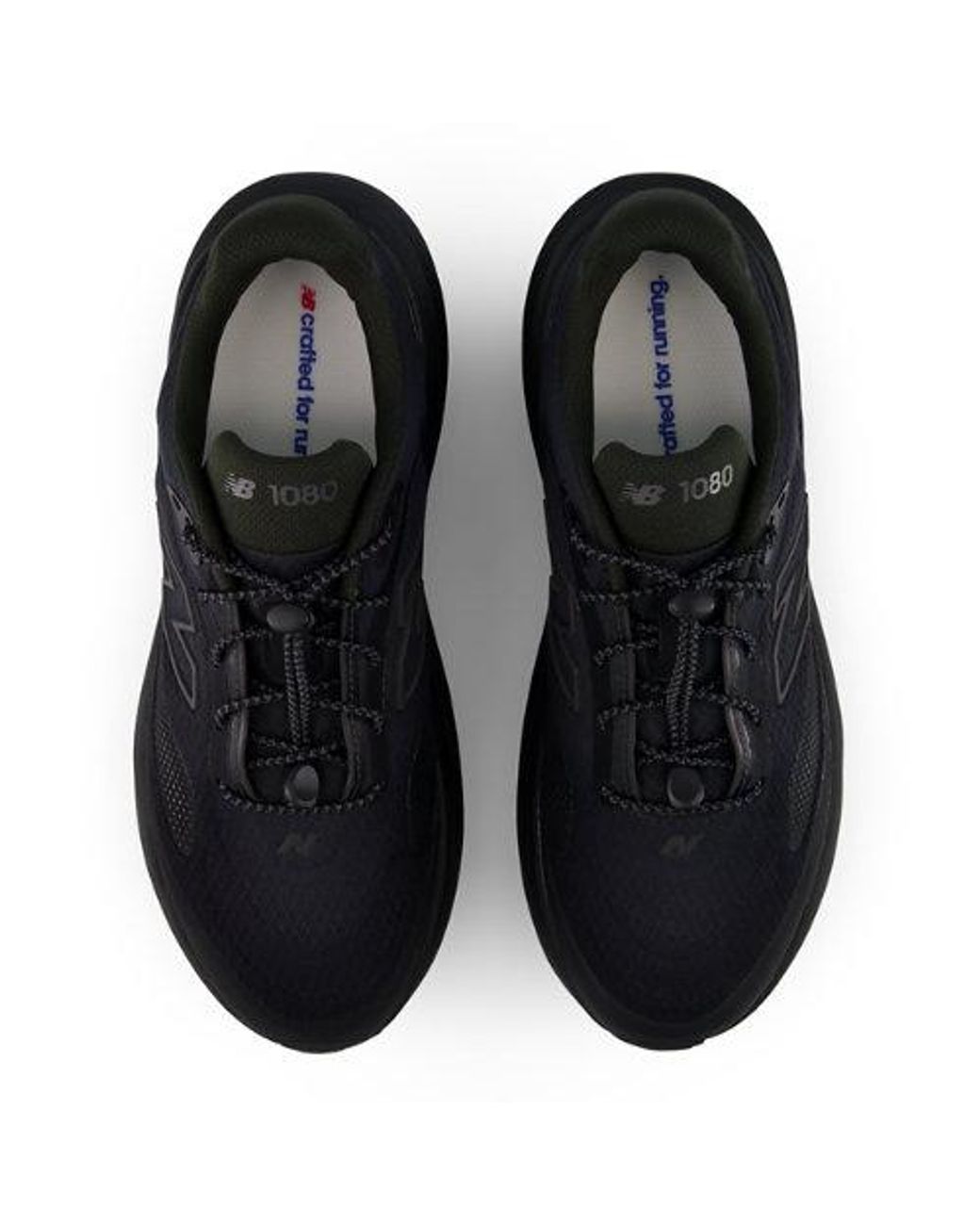 New Balance Black 1080V15 Pykrete Running Shoes