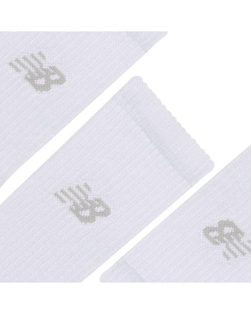 New Balance White Active Crew Sock 3 Pack