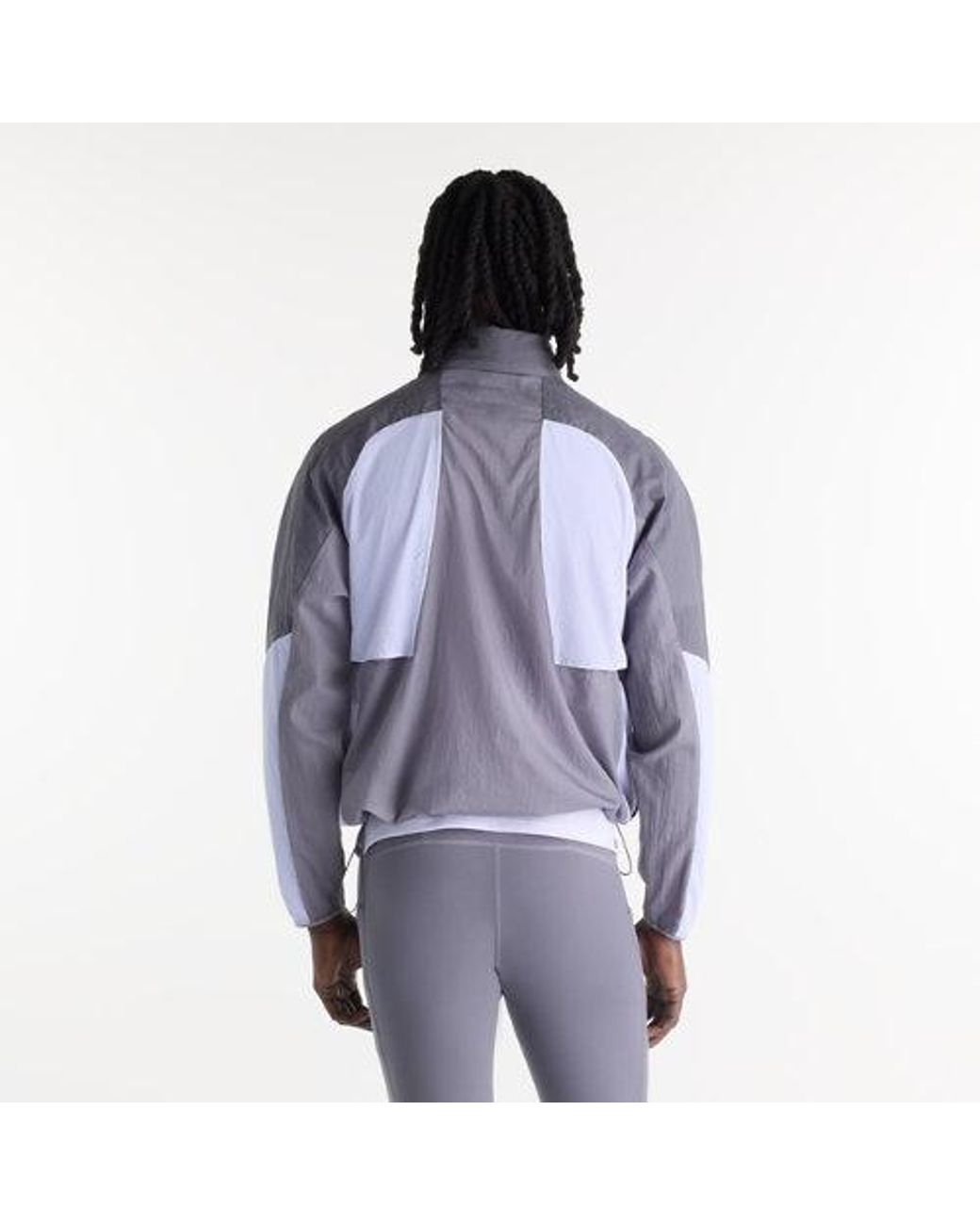 New Balance Blue Reflective Rc Jacket for men