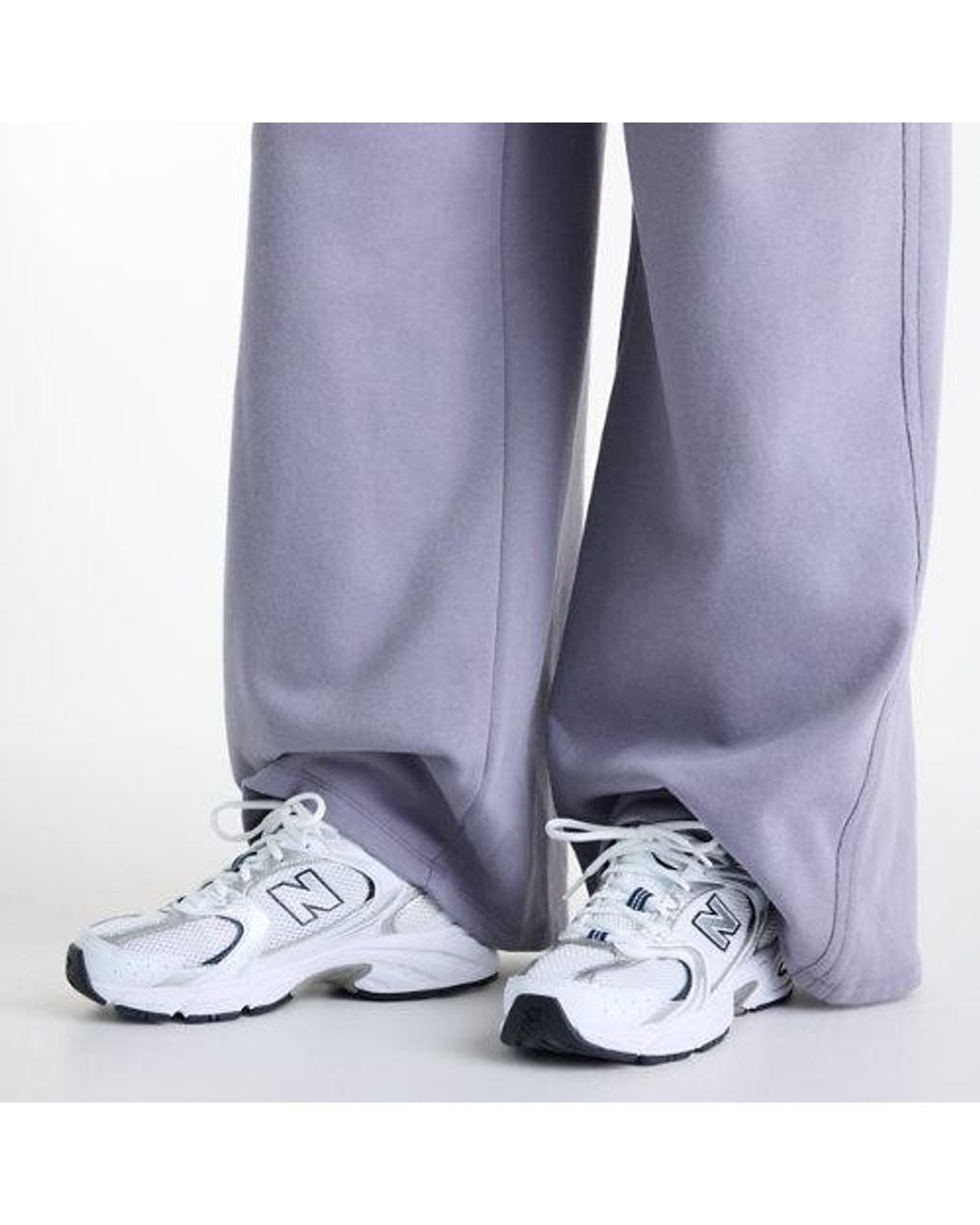 New Balance Blue Brushed Coastal Fleece Pant