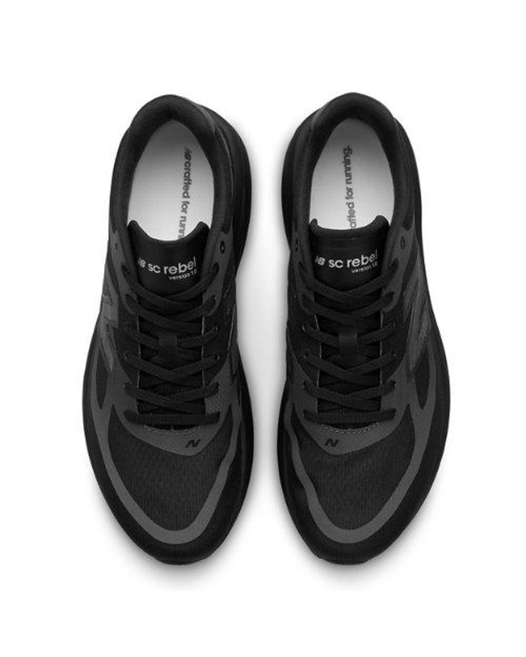 New Balance Black Supercomp Rebel Running Shoes for men
