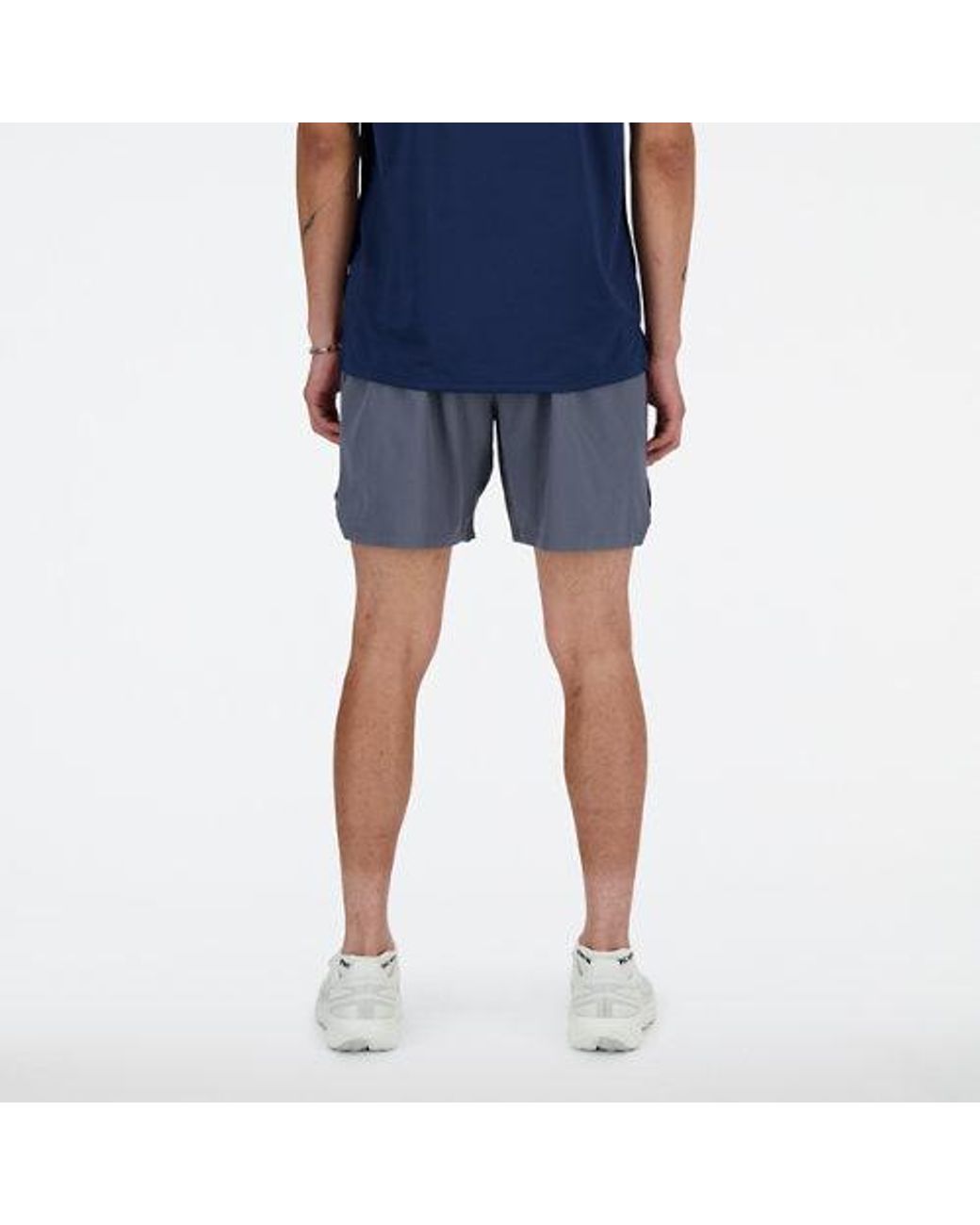 New Balance Blue Rc Short 7" for men