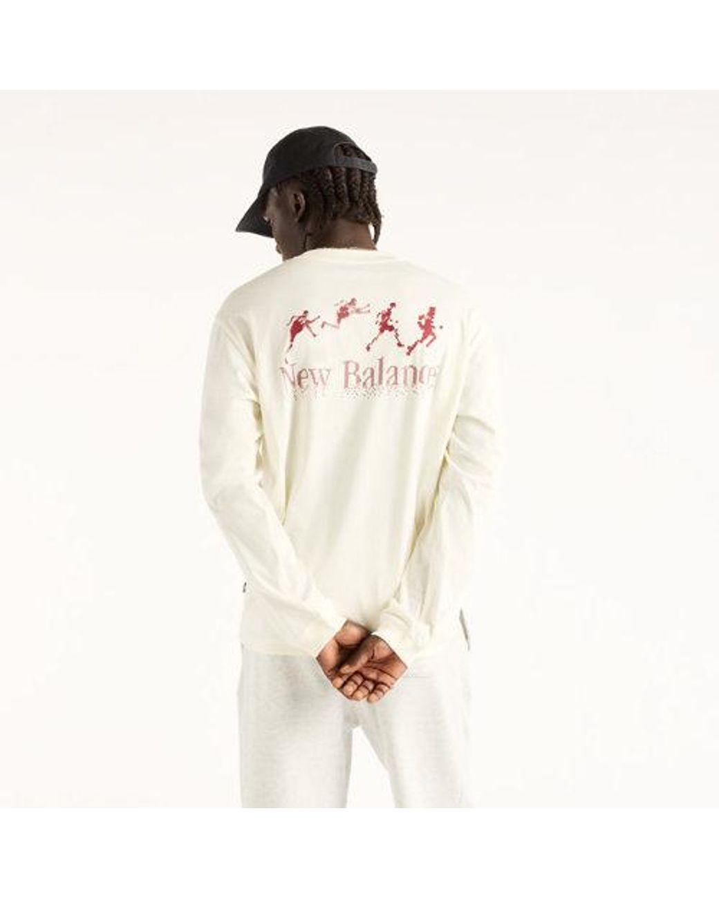 New Balance Natural Digitally Remastered Long Sleeve T-Shirt for men