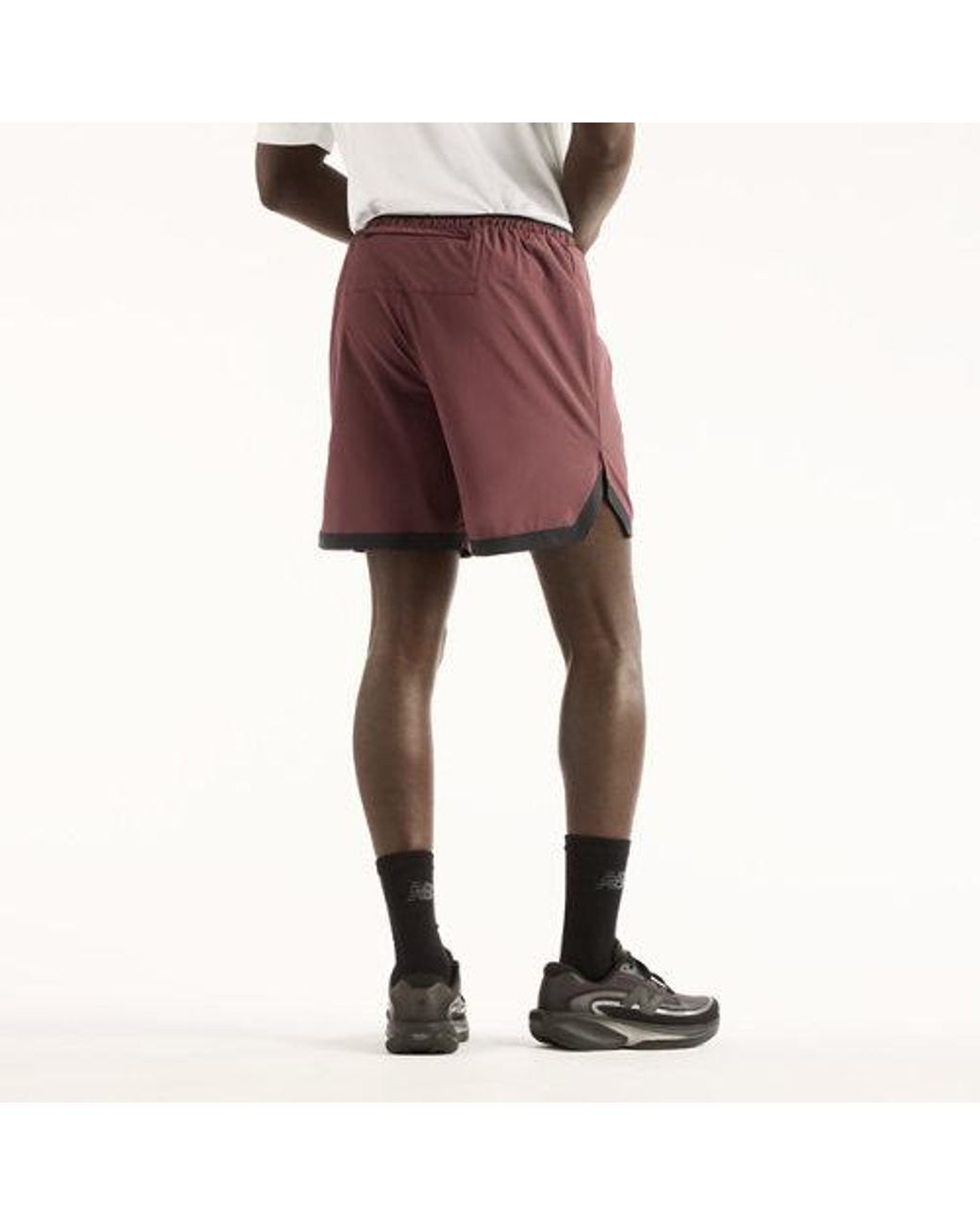 New Balance Red Rc Essential Short 7" for men
