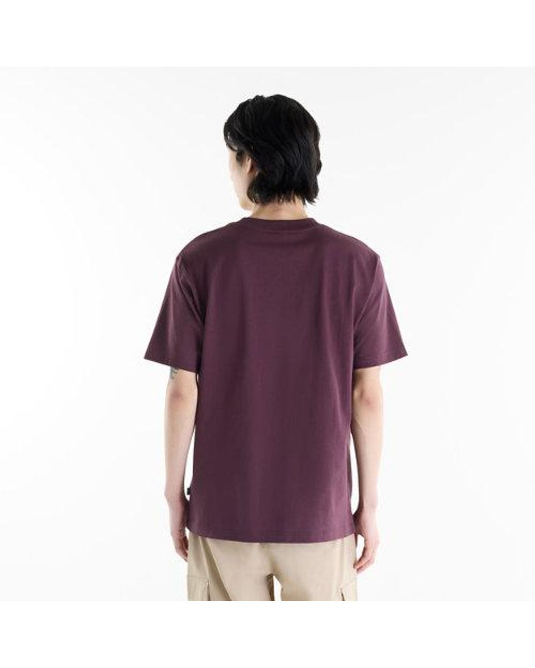 New Balance Purple Varsity Bike T-Shirt for men