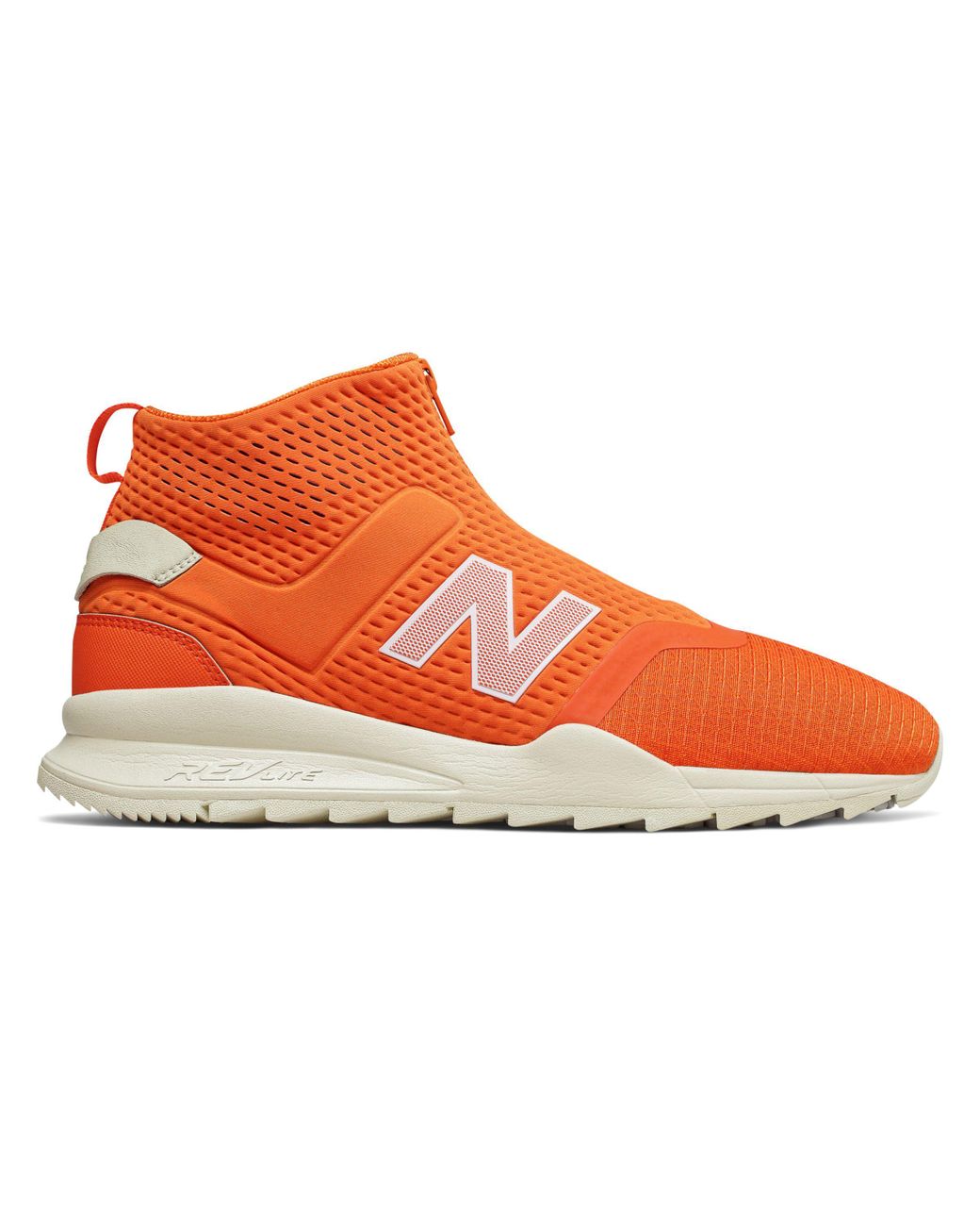 New Balance Neoprene New Balance 247 Mid Shoes in Orange for Men | Lyst