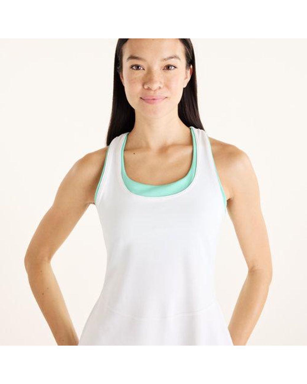 New Balance White Tournament Dress