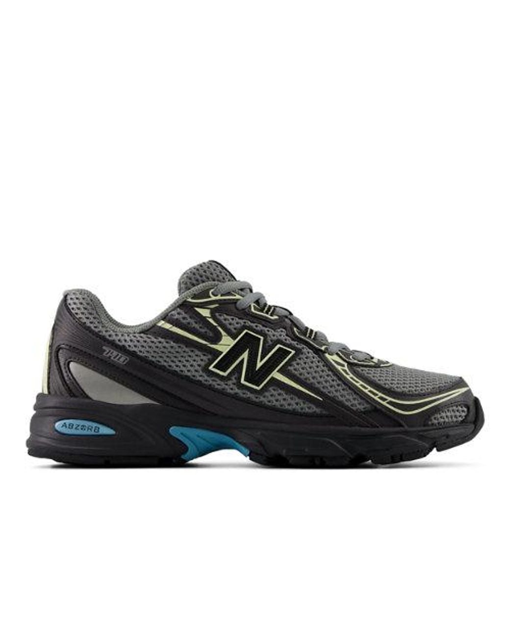 New Balance Black Night Lights 740 Synthetic