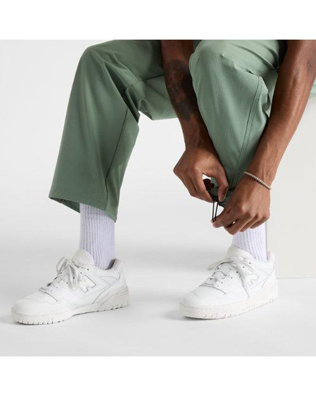New Balance Green Ripstop Cargo Pant for men