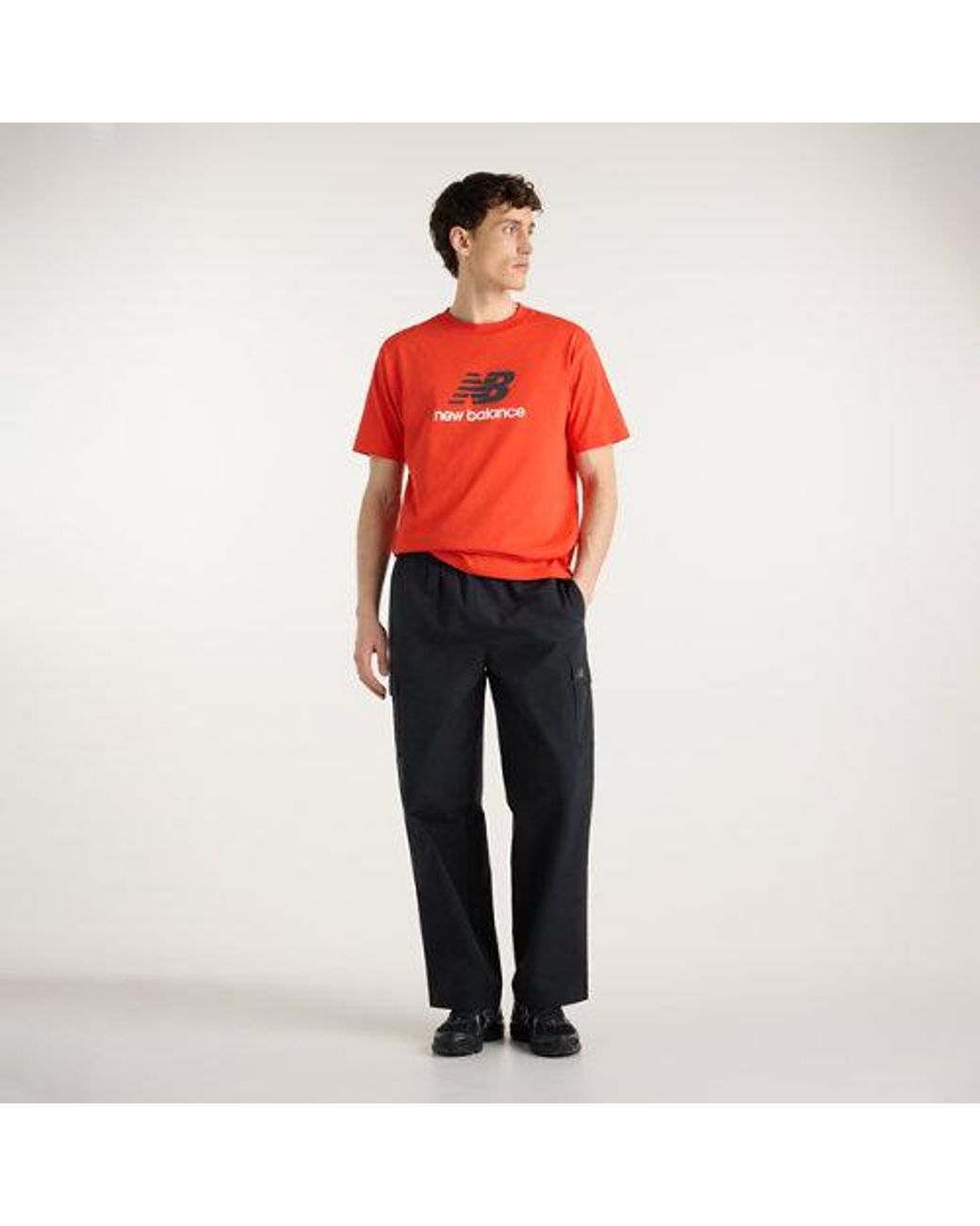 New Balance Blue Woven Cargo Pant for men