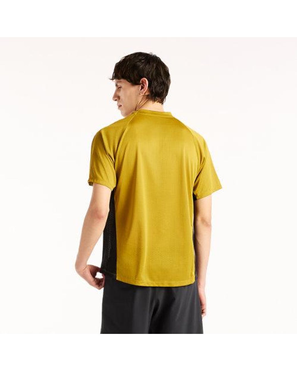 New Balance Yellow Viz-Tech Run T-Shirt for men
