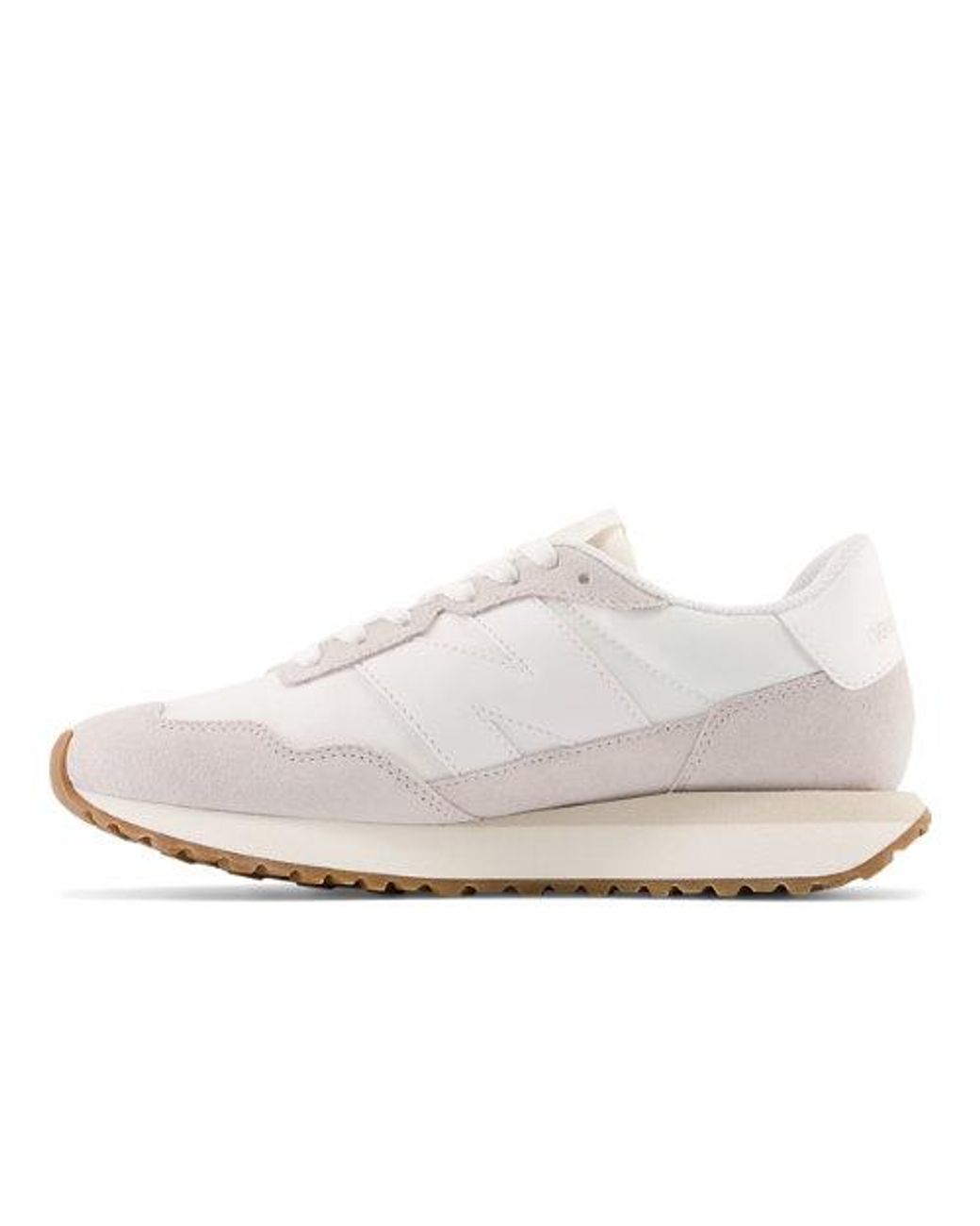 New Balance White 237