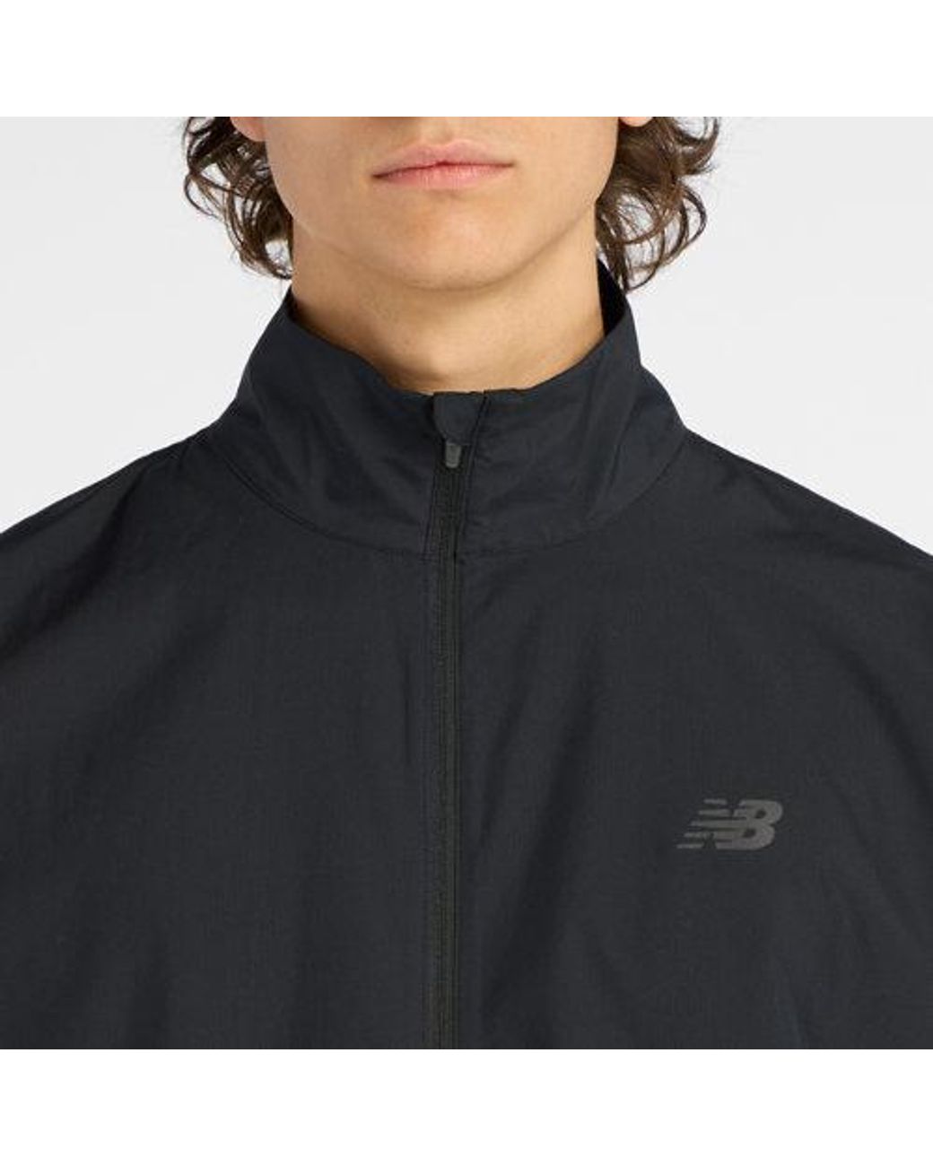 New Balance Black Fast Days Jacket for men