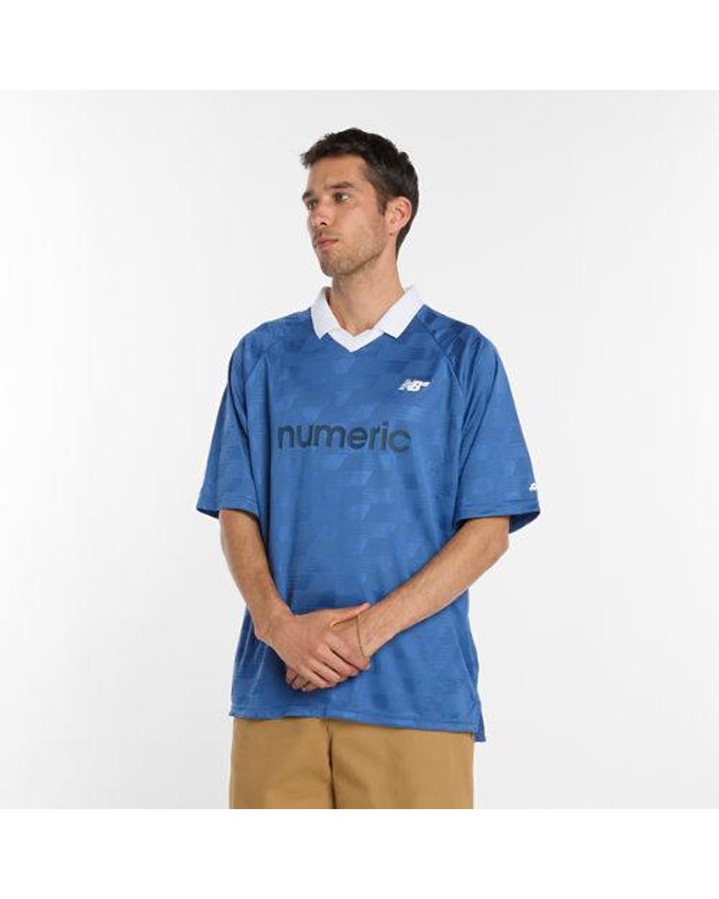 New Balance Blue Numeric Team Jersey for men