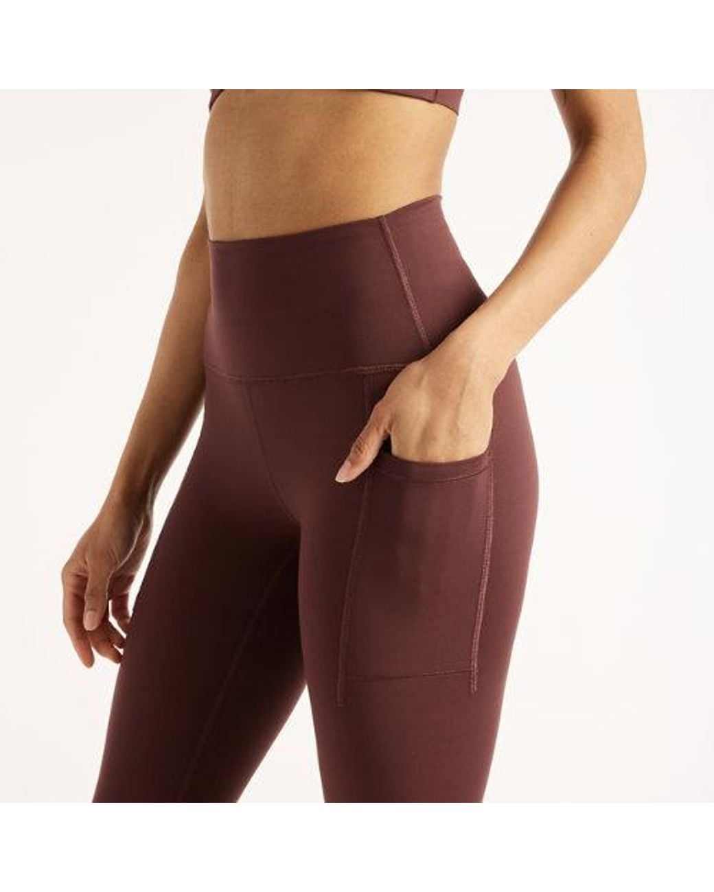 New Balance Red Rc Pocket Legging 25"