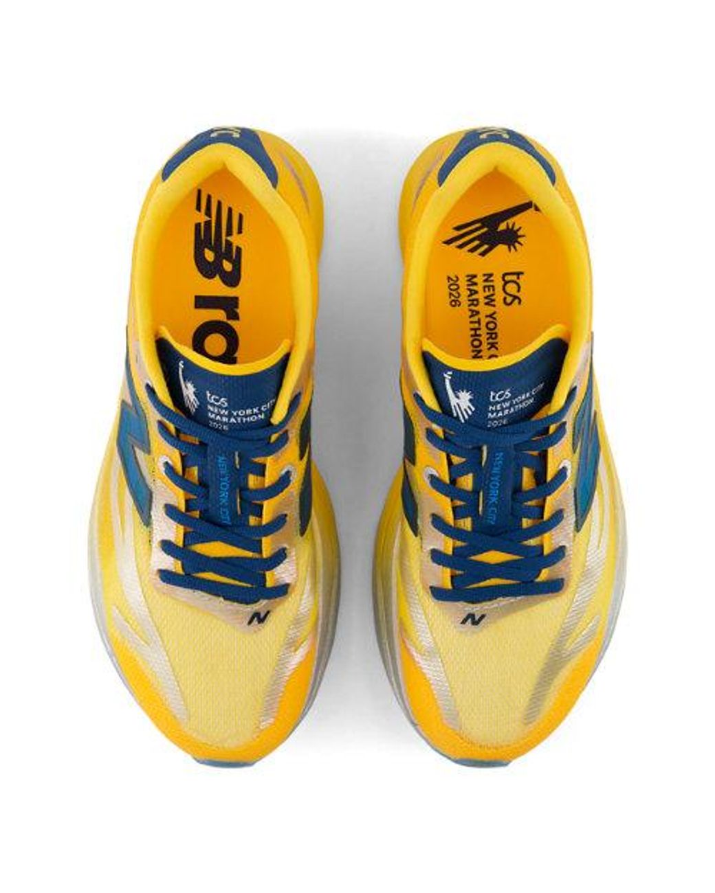 New Balance Yellow Tcs Nyc Marathon Supercomp Elite V6
