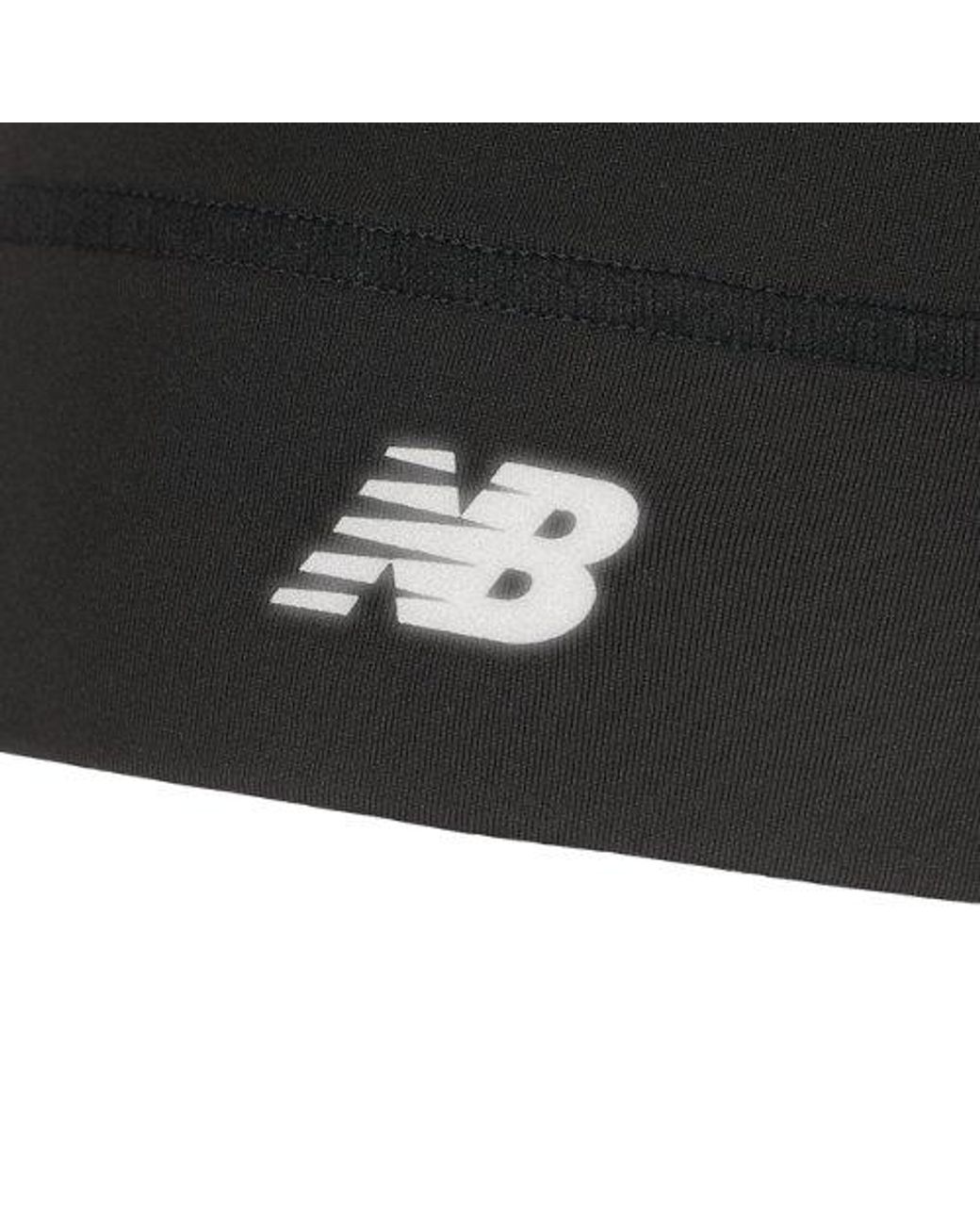 New Balance Black Performance Skull Cap