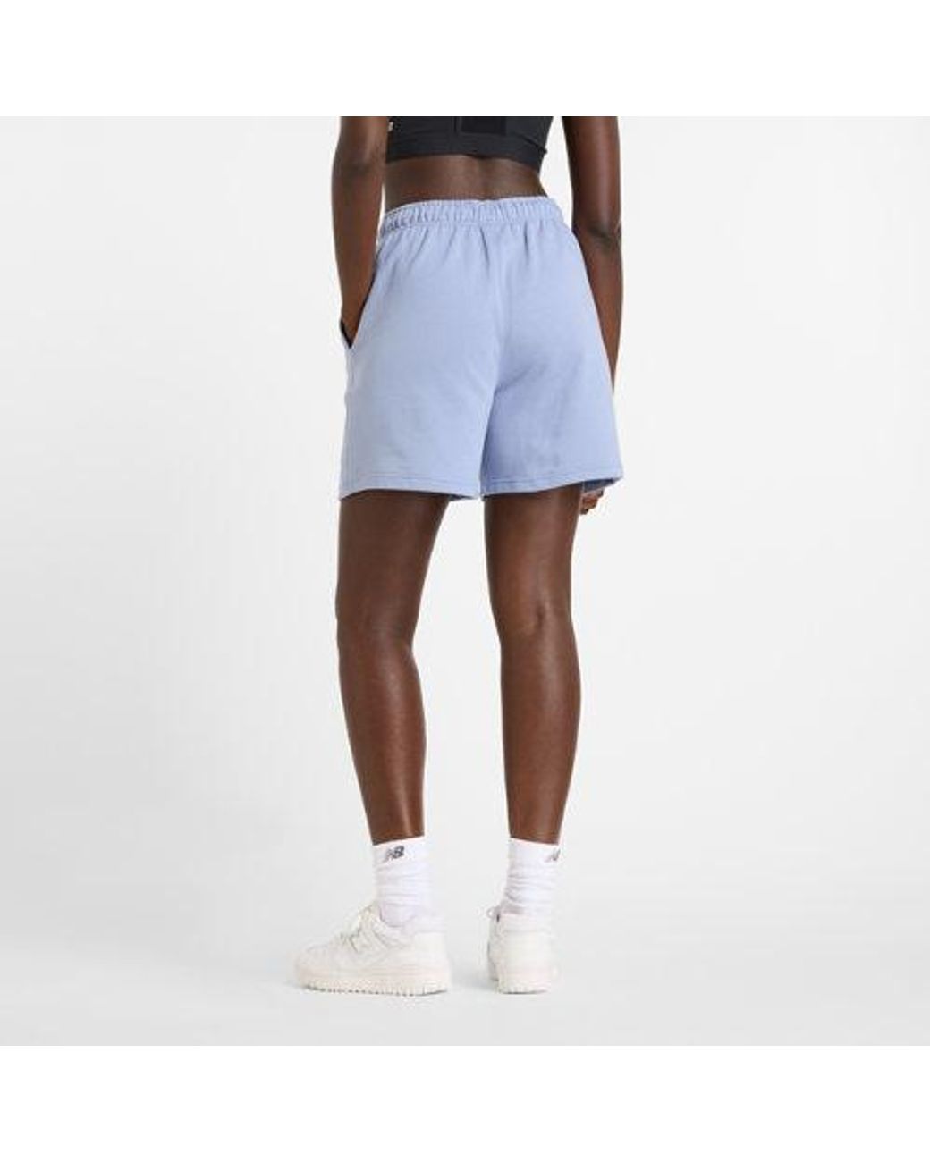 New Balance Blue Athletics French Terry Short