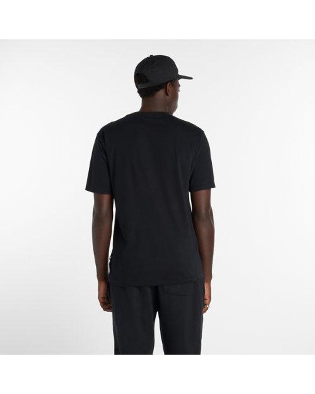 New Balance Black Nyc City Run T-Shirt for men