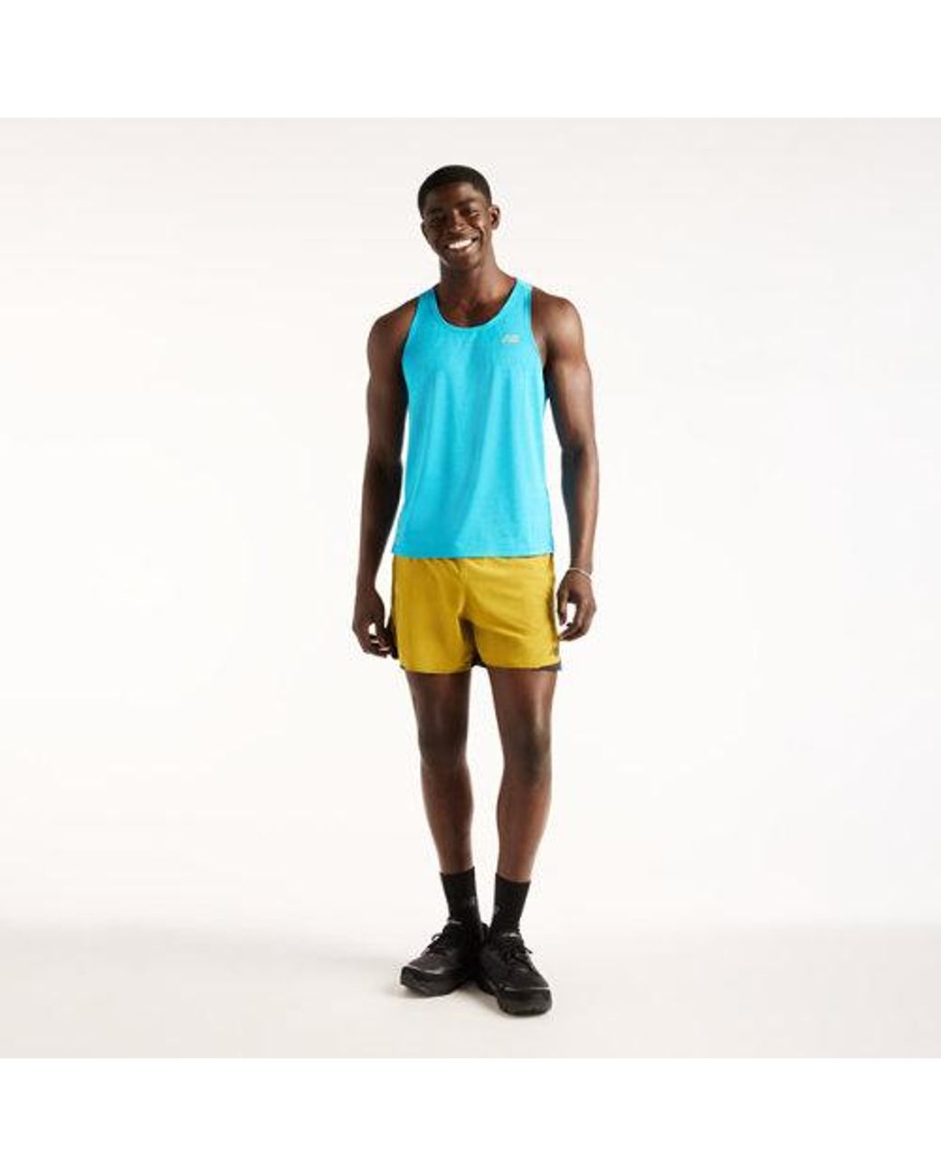 New Balance Blue Rc Essential Tank for men