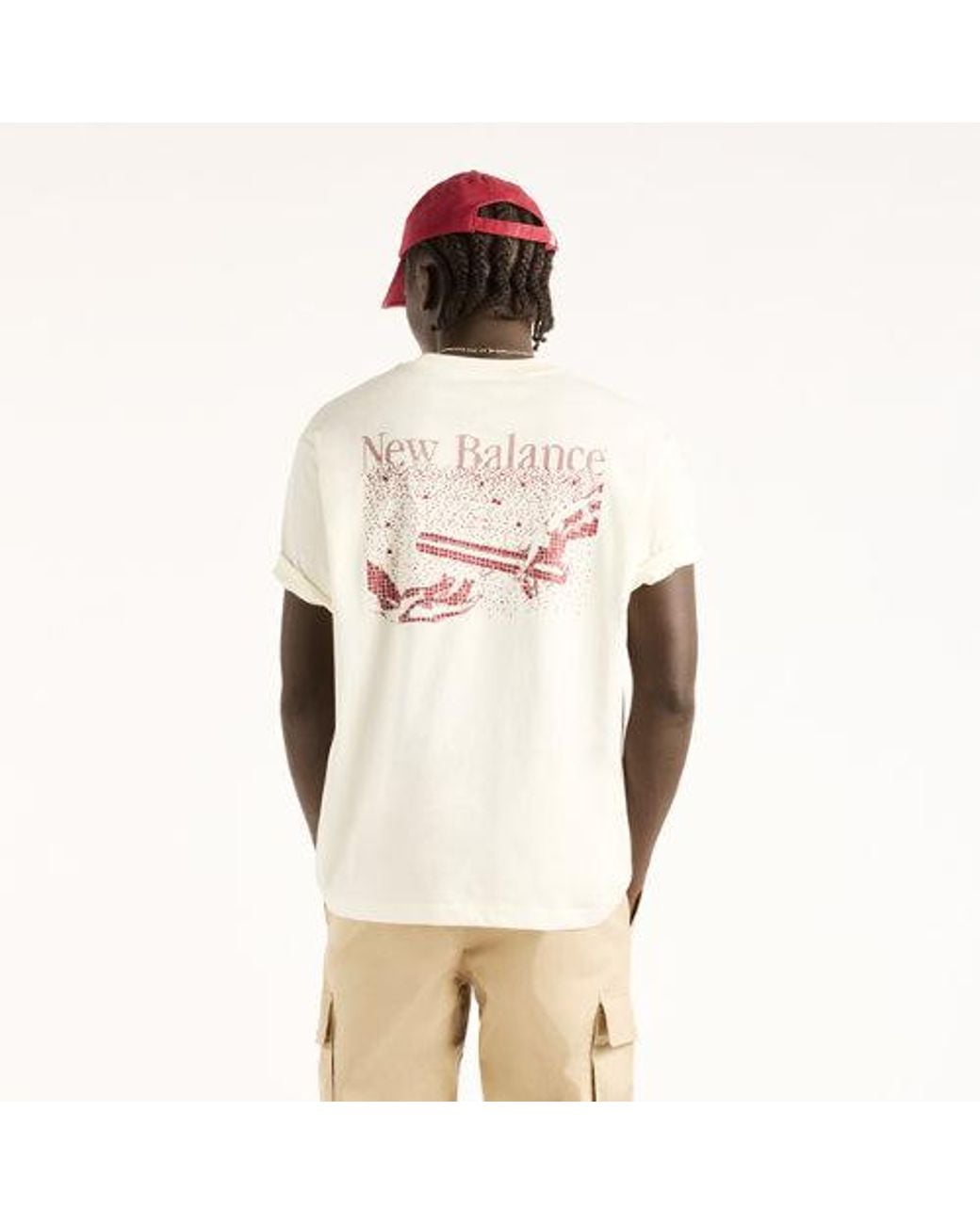 New Balance Natural Digitally Remastered Hands T-Shirt for men