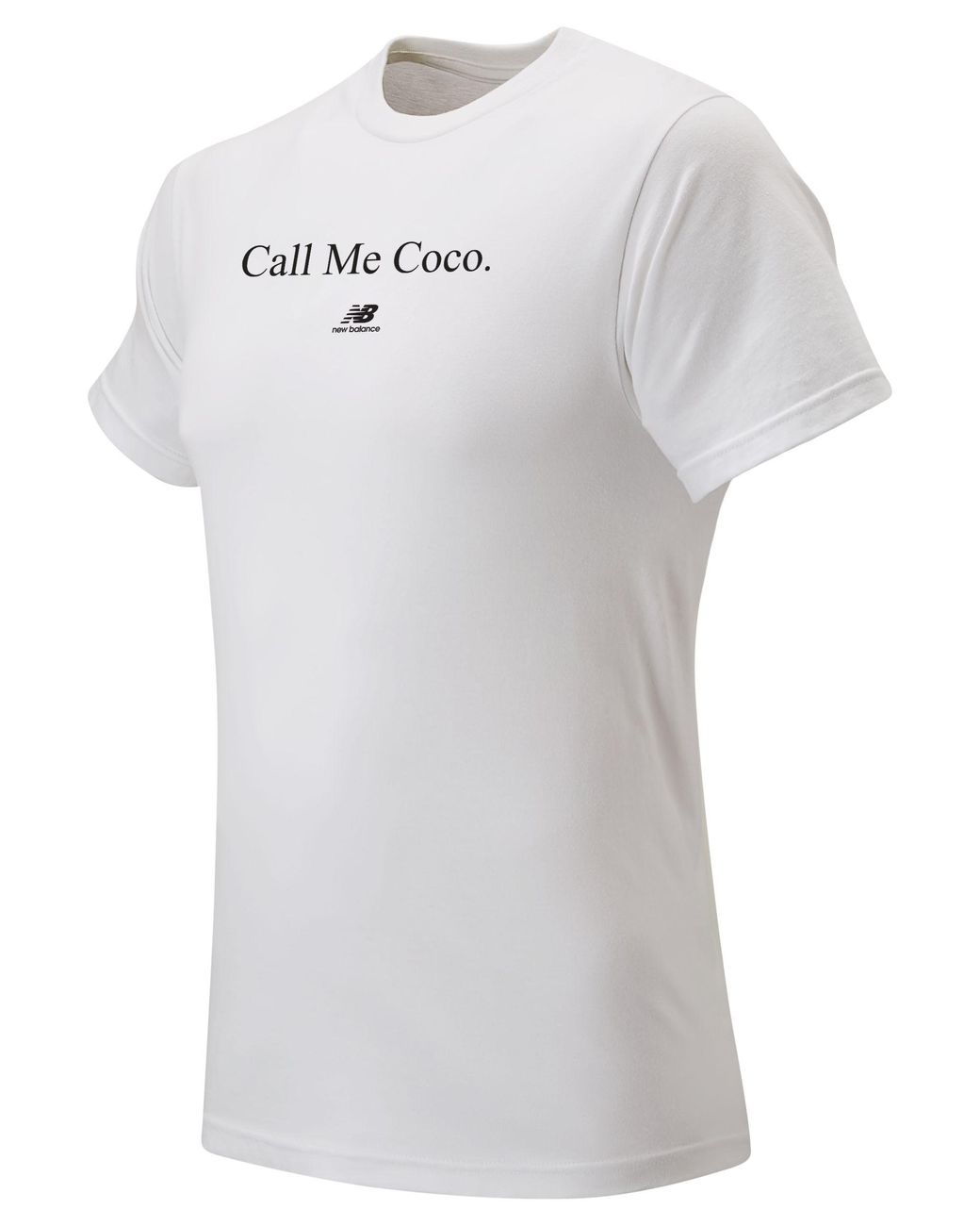 New Balance Call Me Coco Tee in White for Men | Lyst