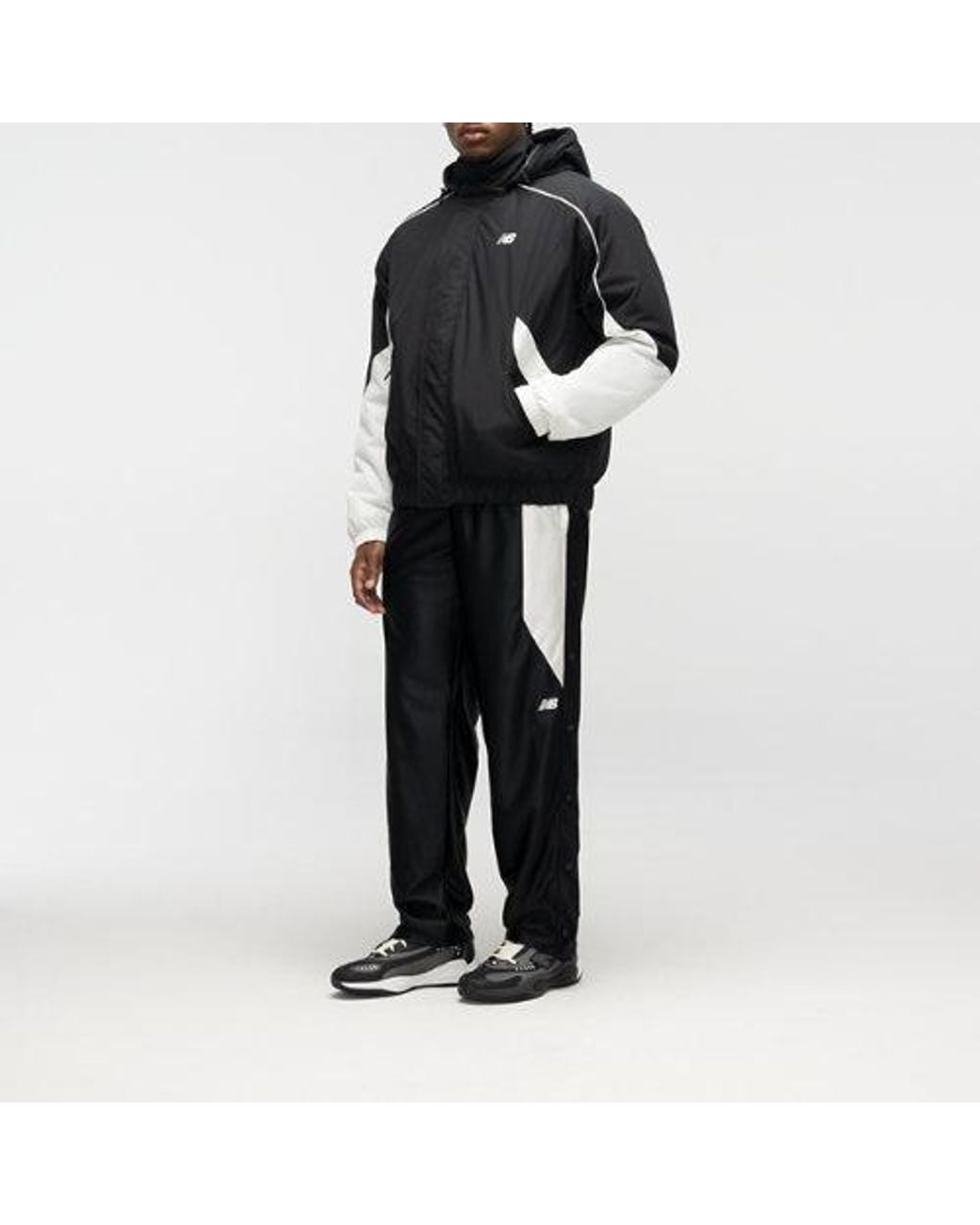 New Balance Black Basketball Padded Jacket for men