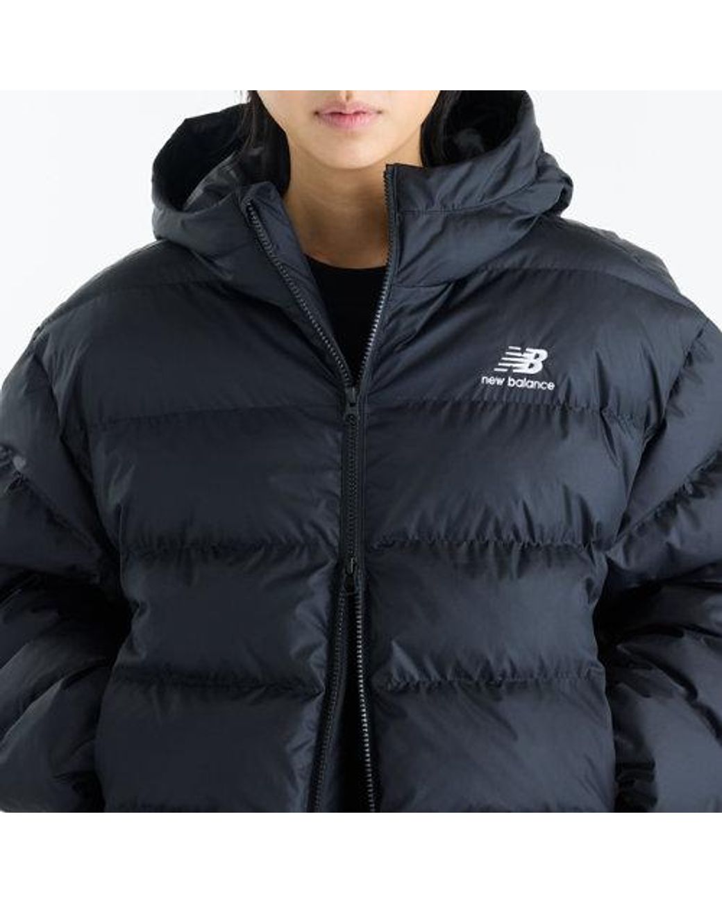 New Balance Blue Boston Puffer Jacket