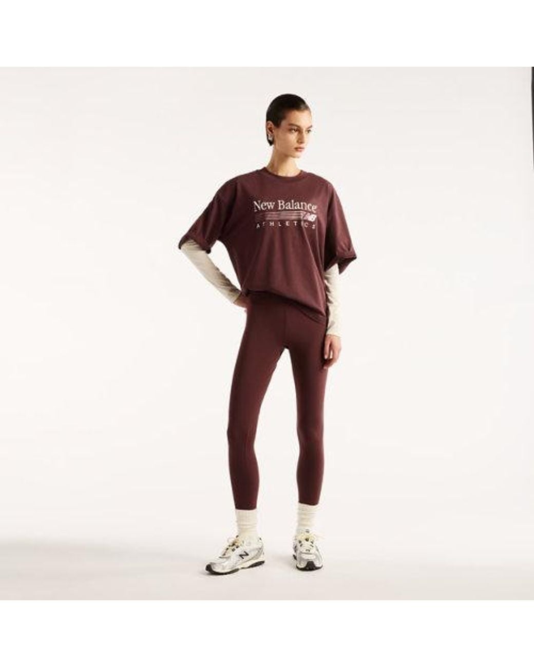 New Balance Brown Trackside Oversized T-Shirt