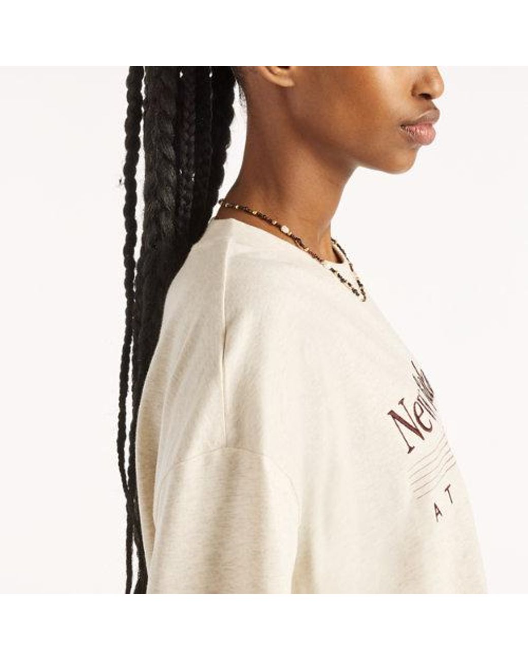 New Balance Natural Trackside Oversized T-Shirt