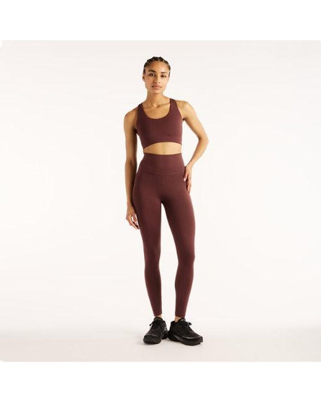 New Balance Red Nb Define High Rise Legging 25"