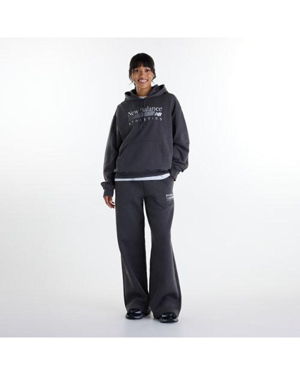 New Balance Blue Trackside Fleece Pant