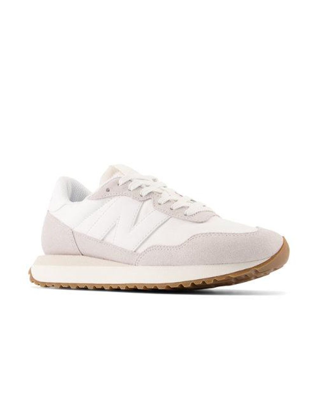 New Balance White 237