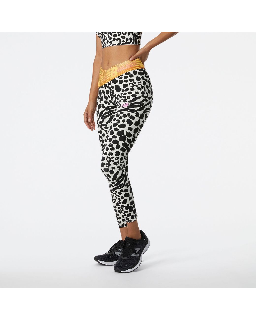 New Balance Relentless Crossover Printed High Rise 7/8 Tight In