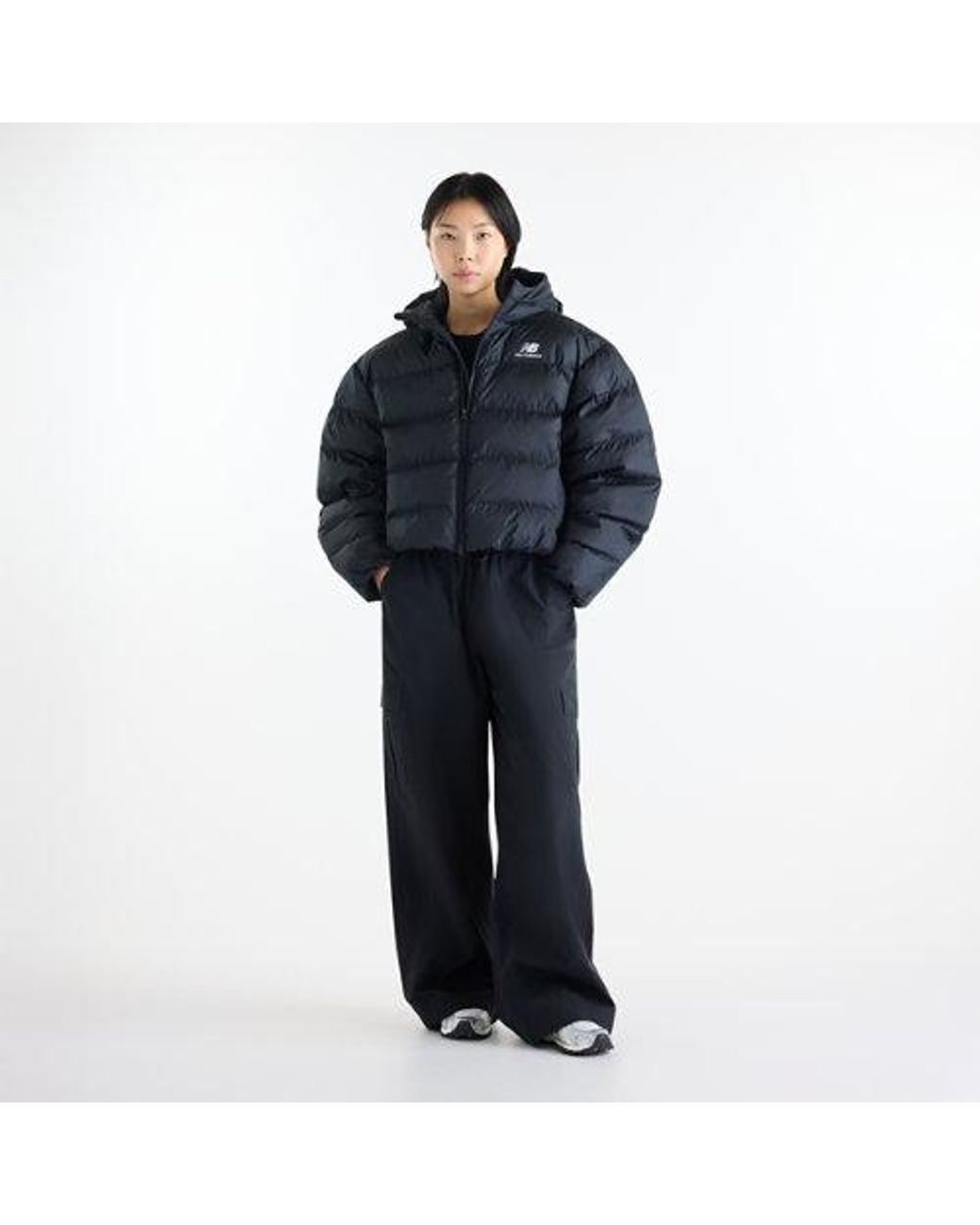 New Balance Blue Boston Puffer Jacket