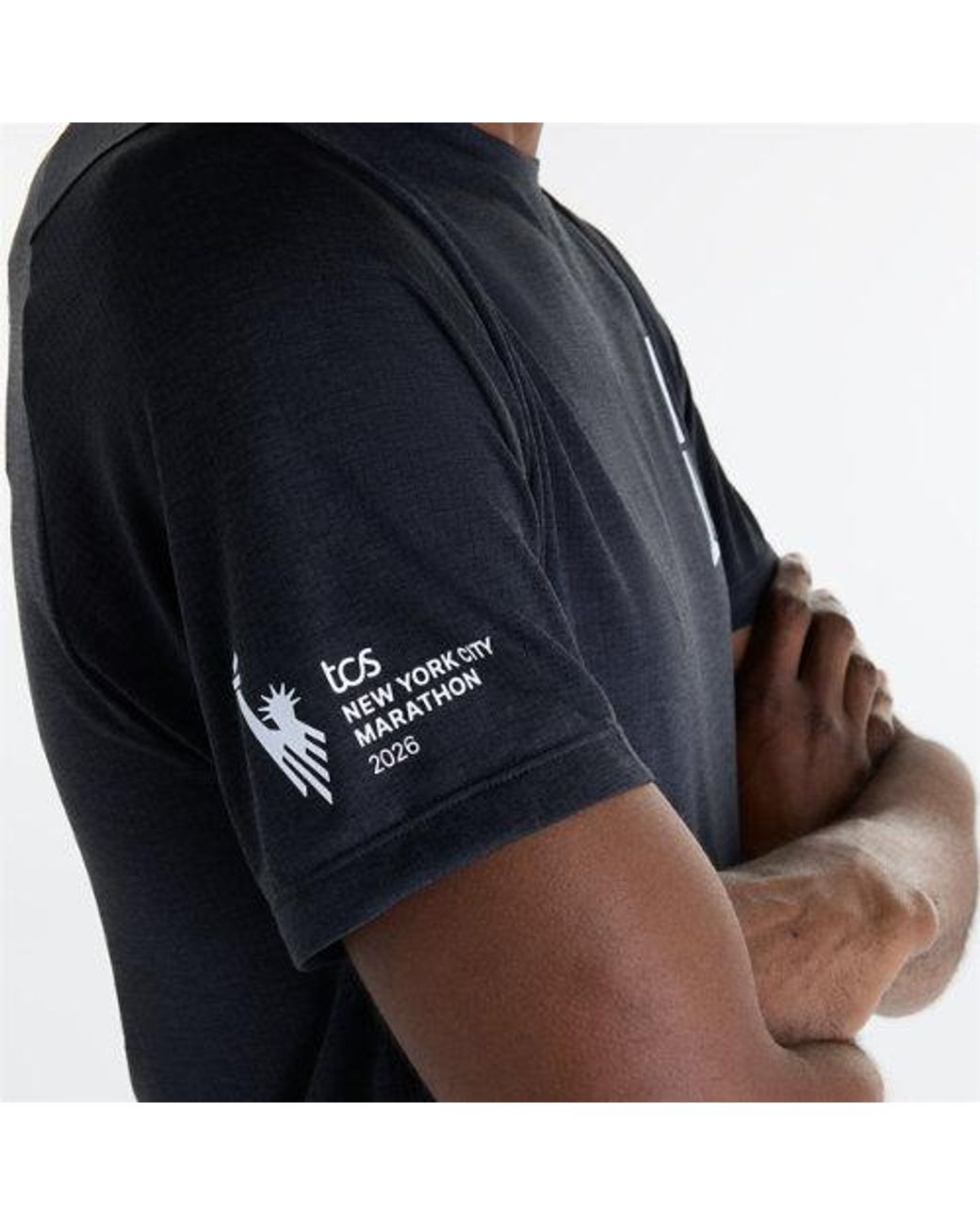 New Balance Blue Nyc Marathon Rc Essential Graphic T-Shirt for men