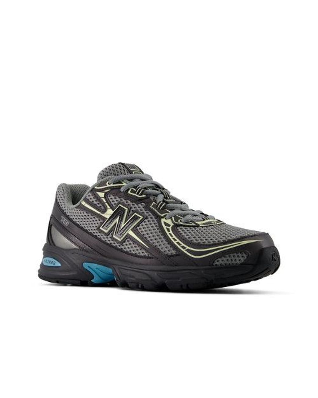 New Balance Black Night Lights 740 Synthetic